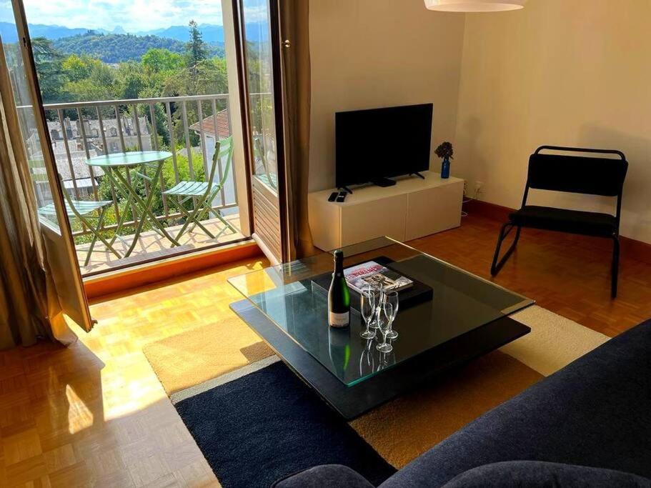 Pau Centre Vue Sur Les Pyrenees Pour 2 Nuits Au Minimum公寓 外观 照片